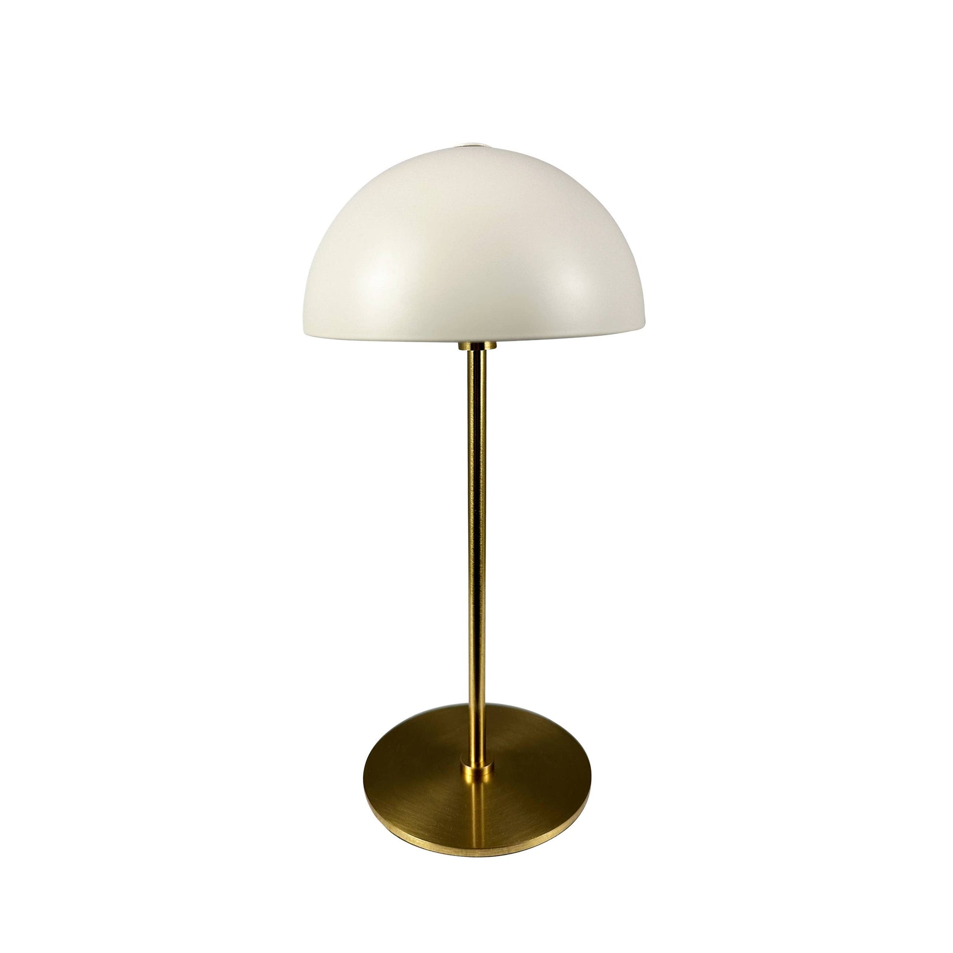 Set de 2 lampes de table ALONG beige/cuivre – vue 4 – Dyberg Larsen | George Genève