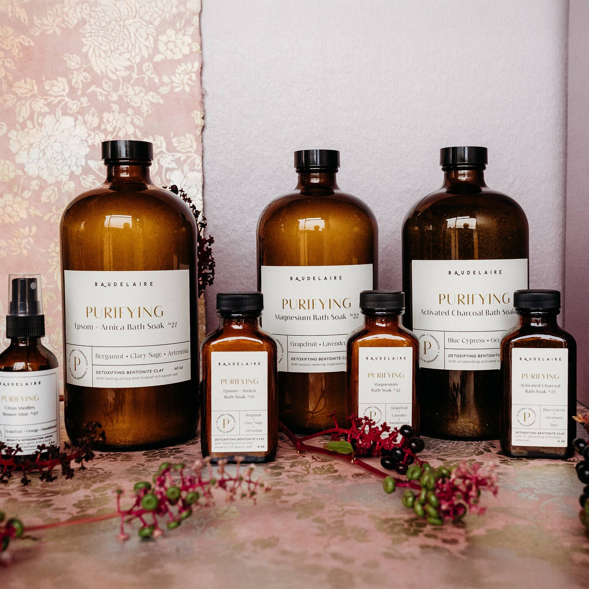 BAUDELAIRE - Sels de Bain Purify – Magnésium