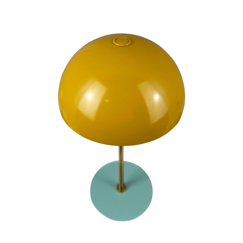 Ensemble avec 2 pcs. Curry/Turquoise/Laiton – vue 5 – Dyberg Larsen | George Genève
