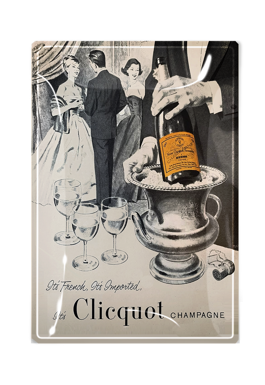 BEN'S GARDEN - Vide-Poche Champagne Clicquot