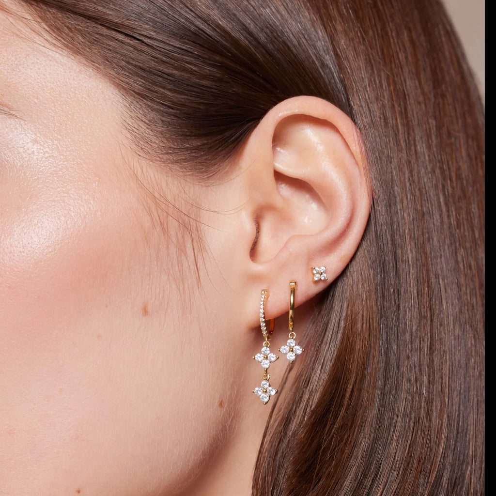 Boucle d'oreille Bangkok – vue 2 – POHESIA | George Genève