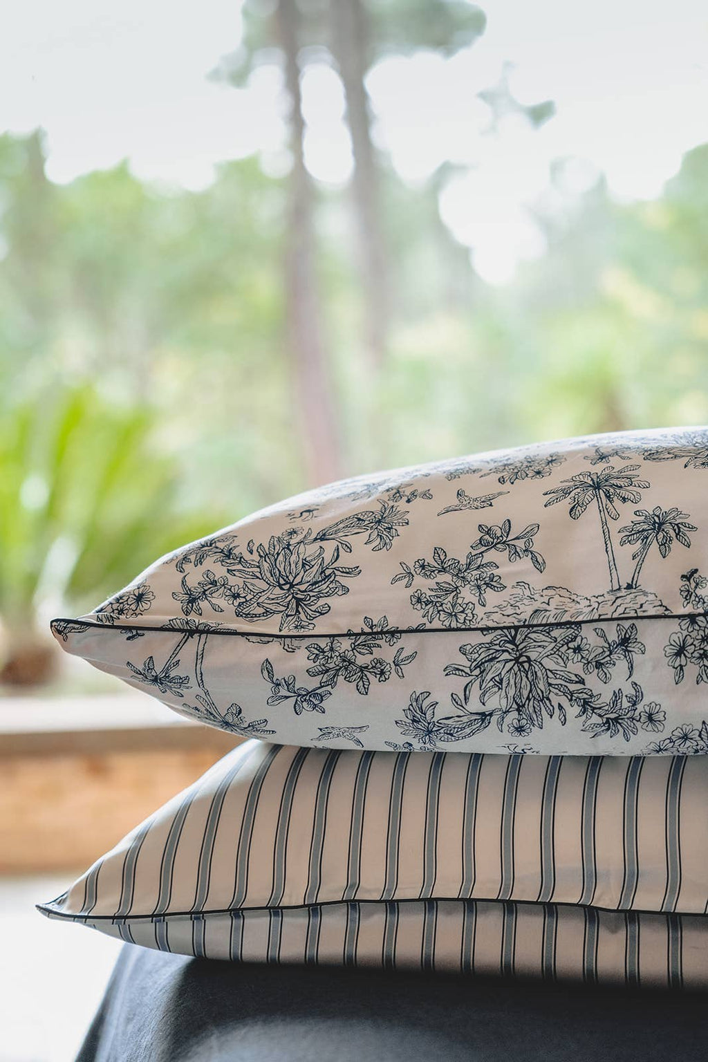 Taie d'oreiller en soie Imprimée 50x70 (plusieurs coloris) – EMILY'S PILLOW – visuel 7