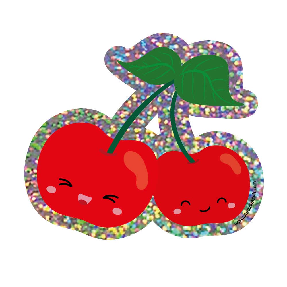 Cerises – vue 4 – Autocollant géant | George Genève