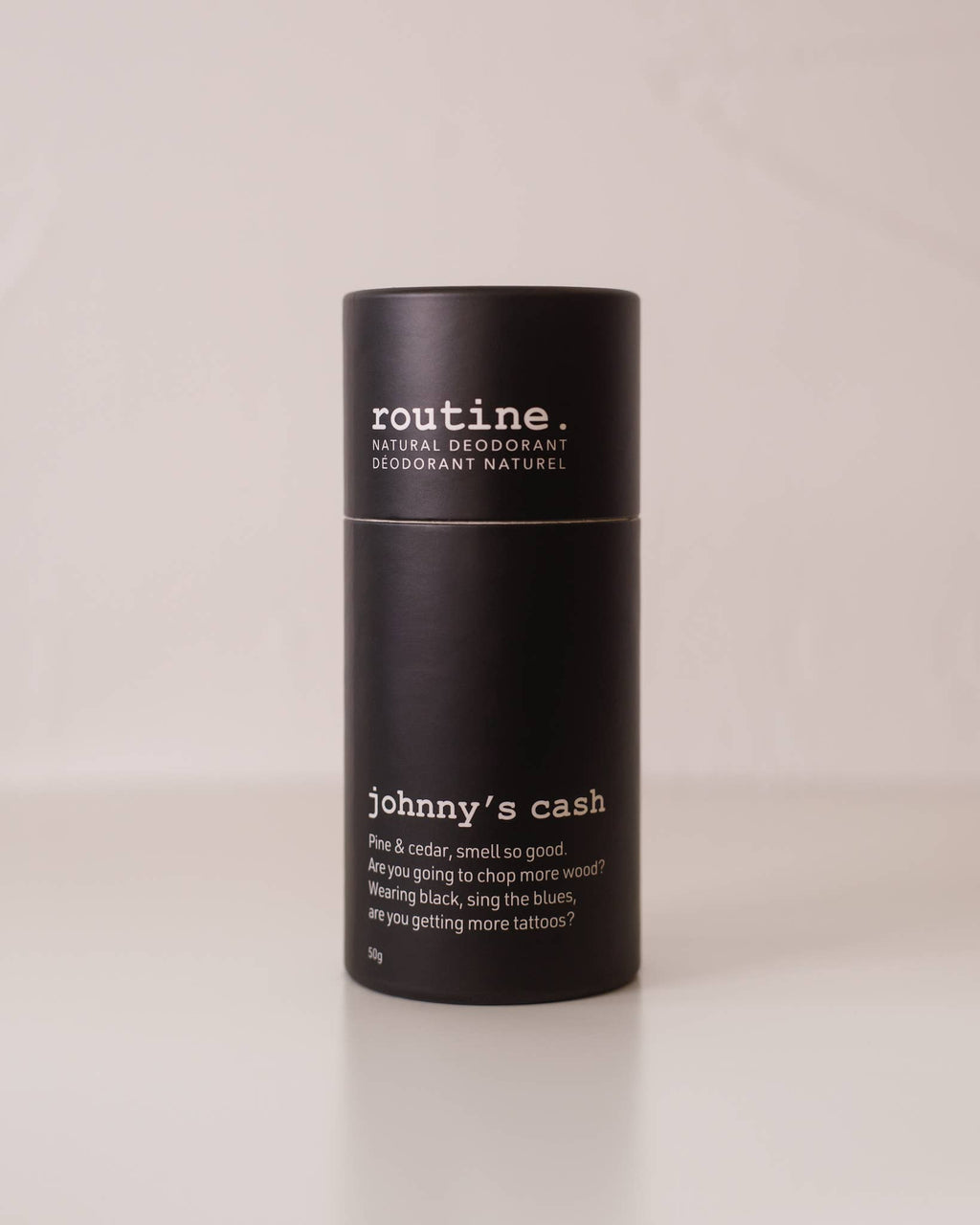 Déodorant stick naturel 50g Johnny's Cash – ROUTINE
