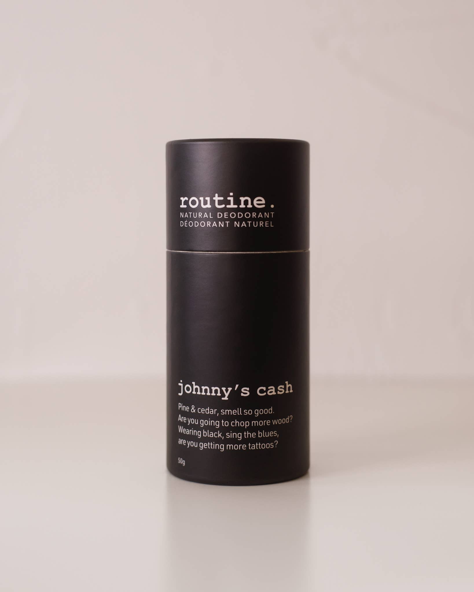 Déodorant stick naturel 50g Johnny's Cash – ROUTINE