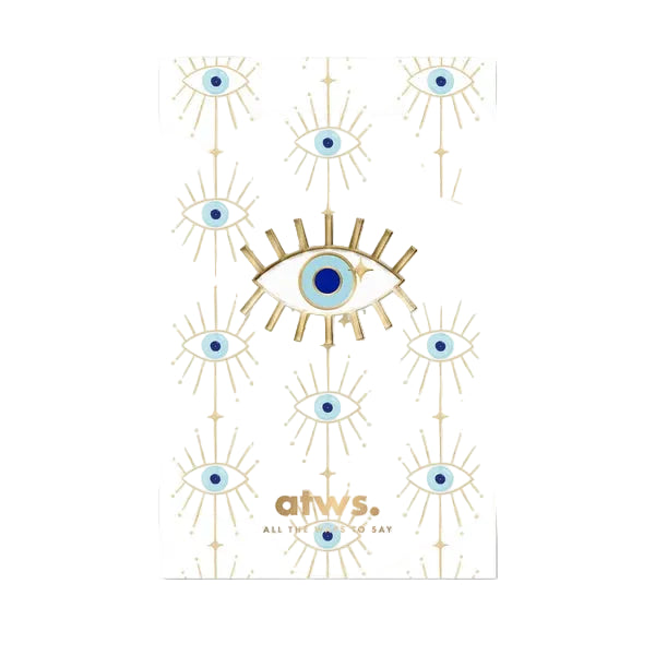 Pins Blue Eye – ALL THE WAYS TO SAY | George Genève