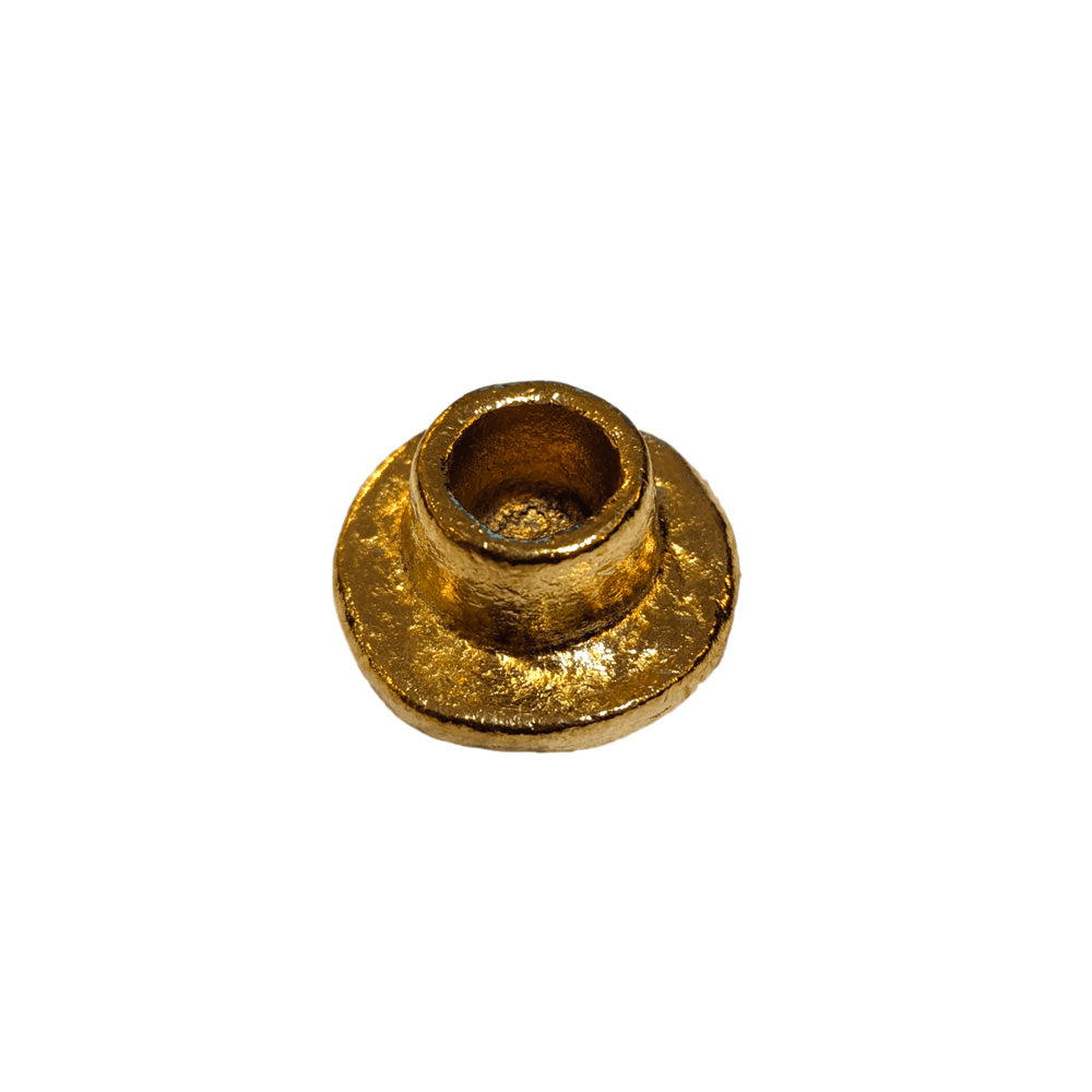 Bougeoir en laiton T1, diamètre intérieur 1 cm, pour bougies fleuriste — Boncoeurs, George Genève