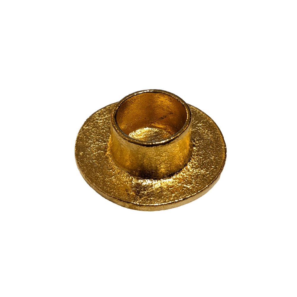 Petit bougeoir en laiton T3, diamètre intérieur 2 cm, pour cierges de 20 et 30 cm — Boncoeurs, George Genève