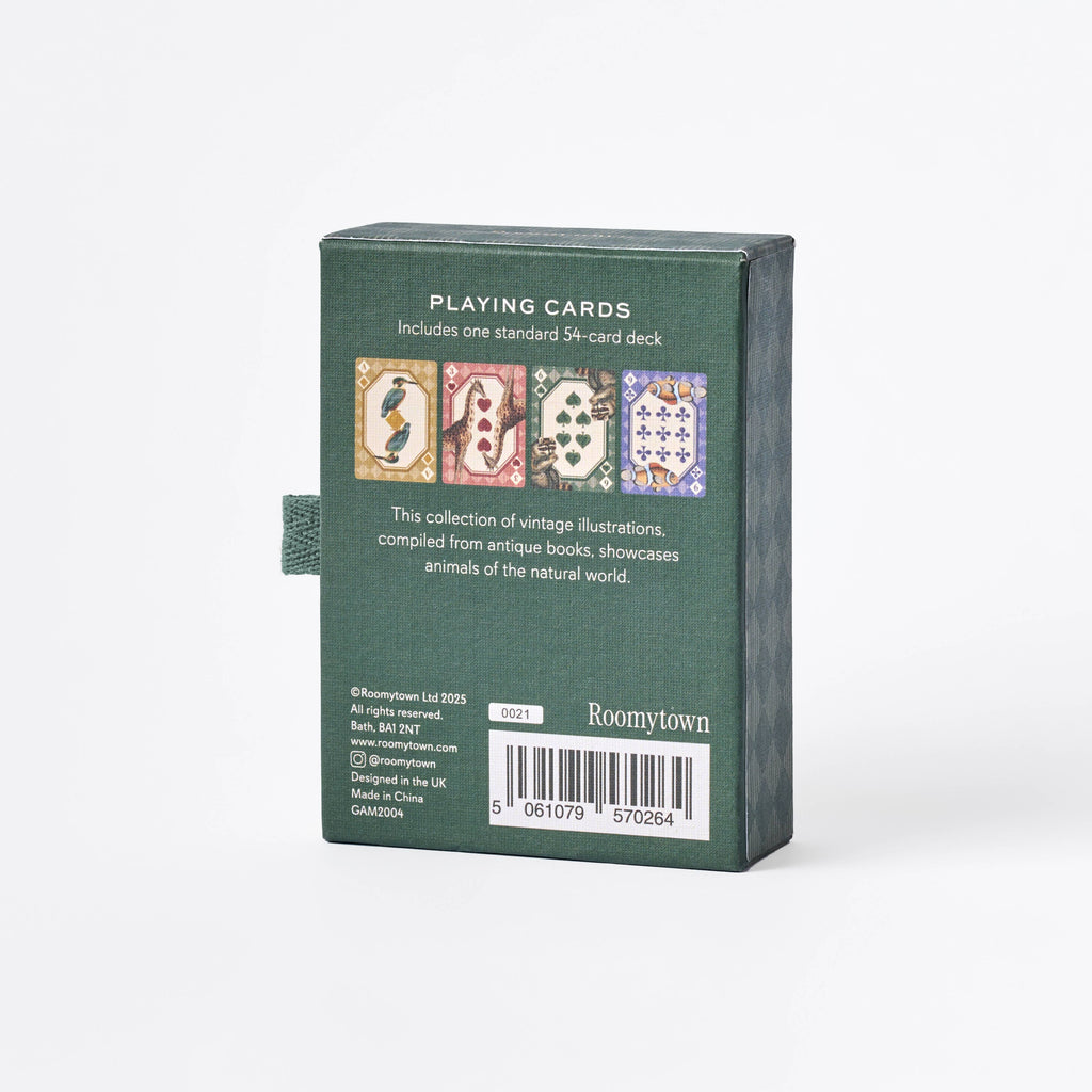 ROOMYTOWN - Jeu de cartes à jouer - Royaume animal