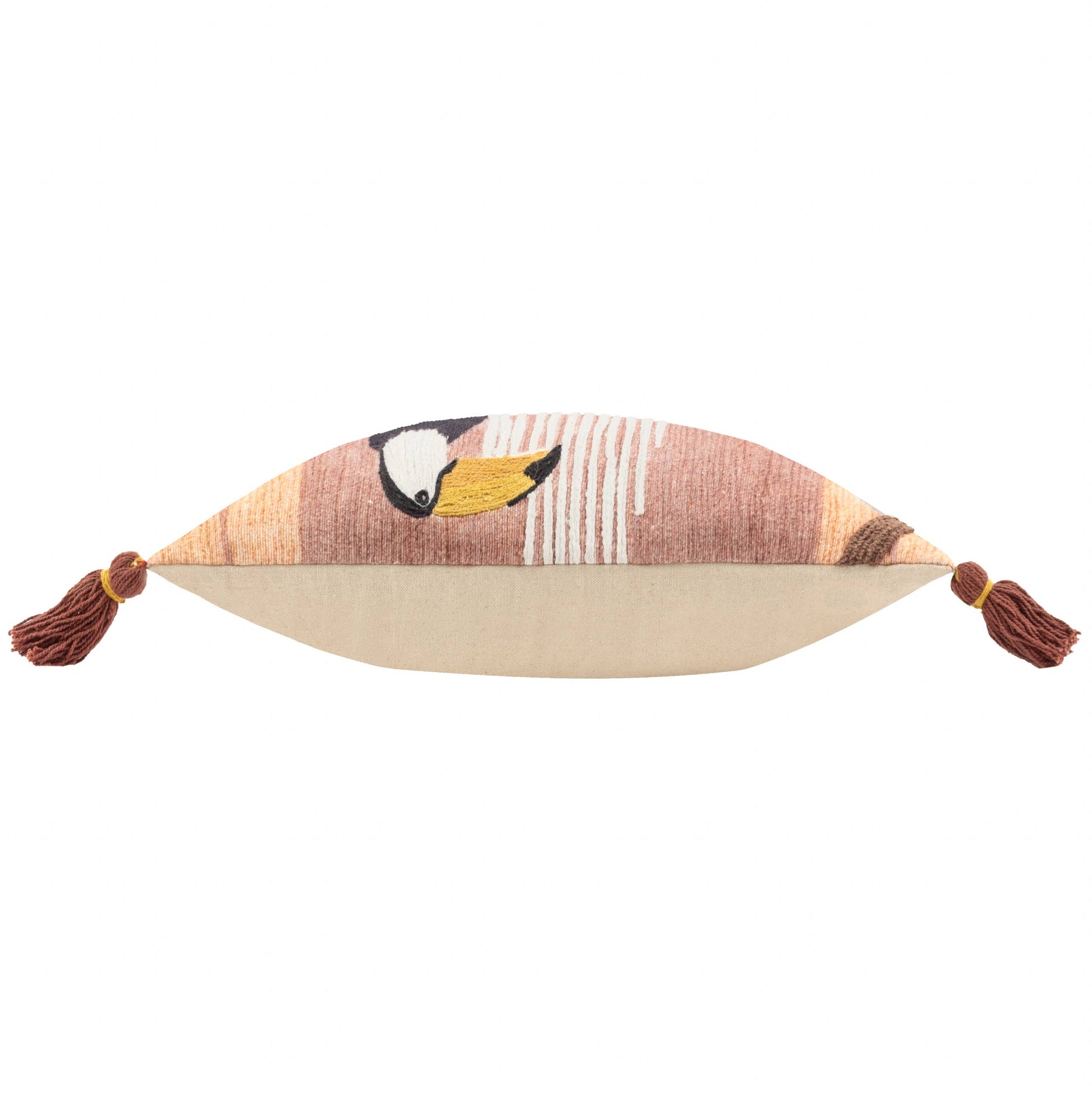 RIVA - Coussin brodé Toucan