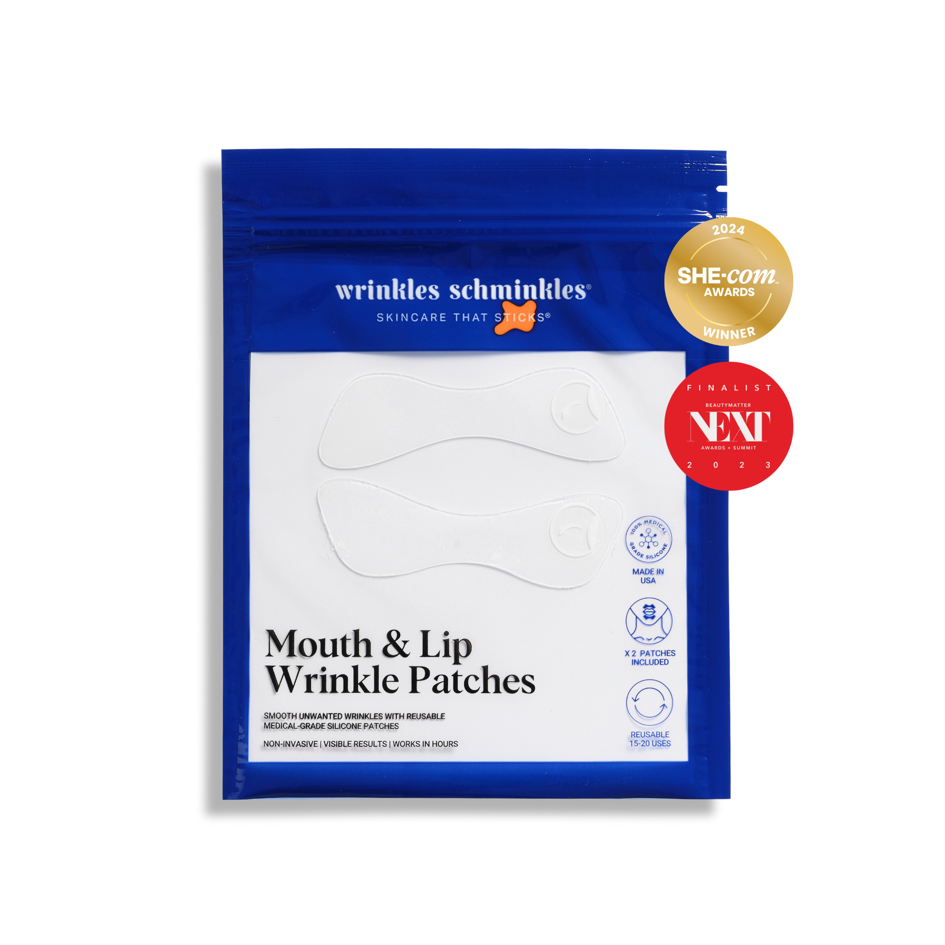 WRINKLES SCHMINKLES - Patchs Rides Bouches