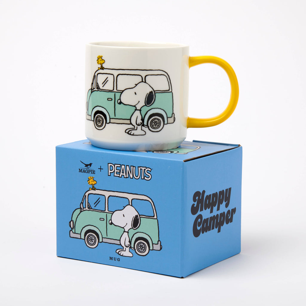 Mug Peanuts Happy Camper – vue 3 – MAGPIE | George Genève