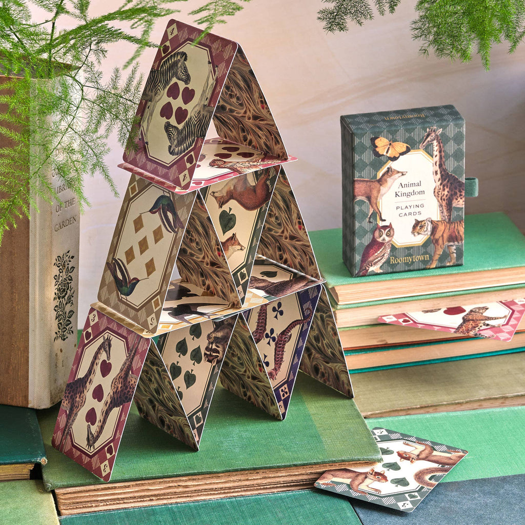 ROOMYTOWN - Jeu de cartes à jouer - Royaume animal