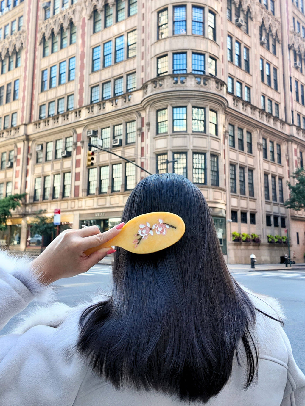 SOLAR ECLIPSE - Brosse à cheveux Magnolia
