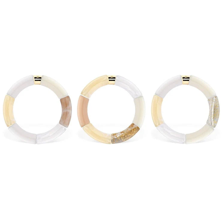Bracelet Crème 1 – vue 3 – PARABAYA | George Genève