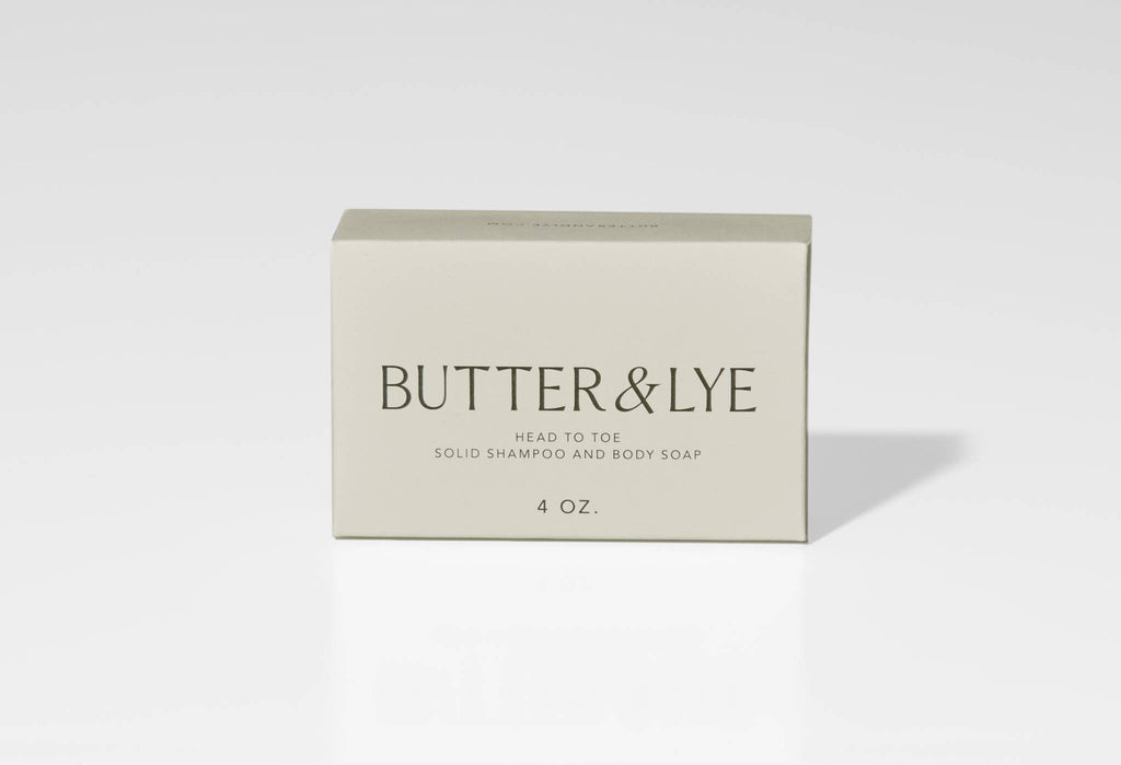 BUTTER & LYE - Savon Cheveux & Corps de la Tête aux Pieds