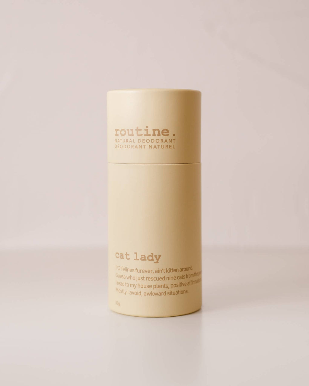 Déodorant stick naturel 50g Cat Lady – ROUTINE