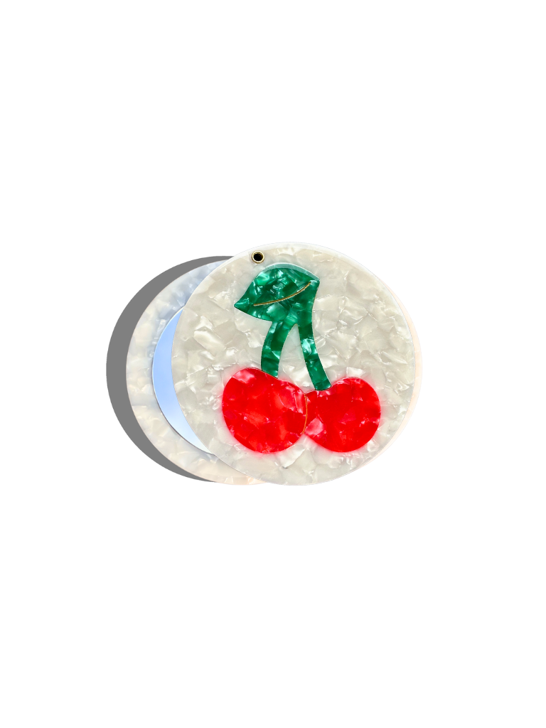 SOLAR ECLIPSE - Compact Mirror Cerisier