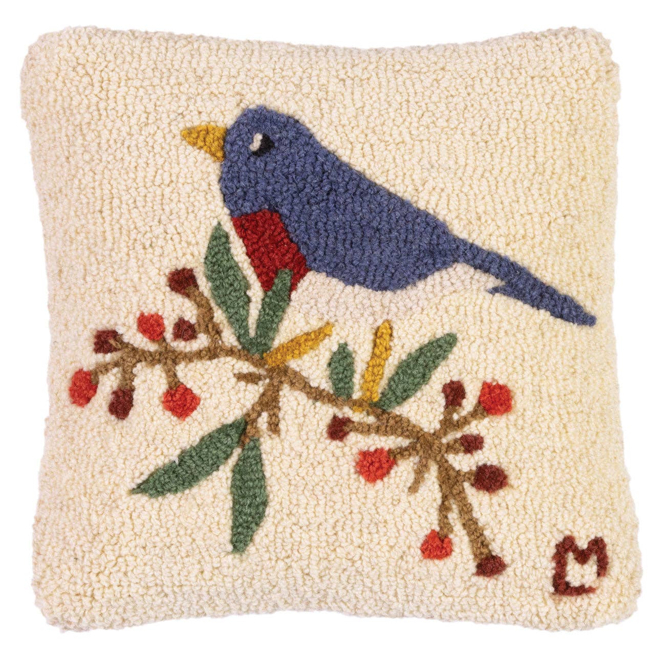 CHANDLER 4 CORNERS - Coussin en laine 35x35