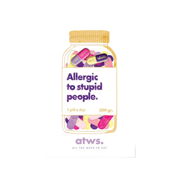 Pins Duo Anti Idiots – ALL THE WAYS TO SAY | George Genève