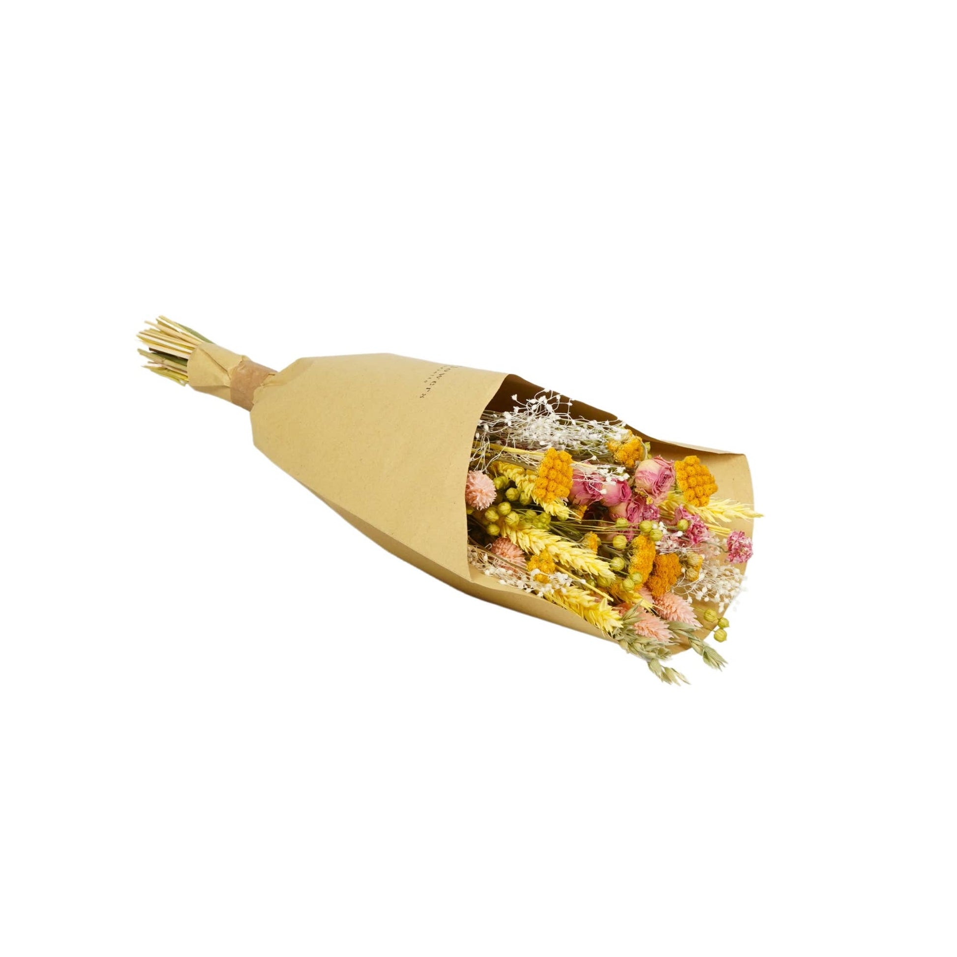 Fleurs séchées - Bouquet champêtre Limonade