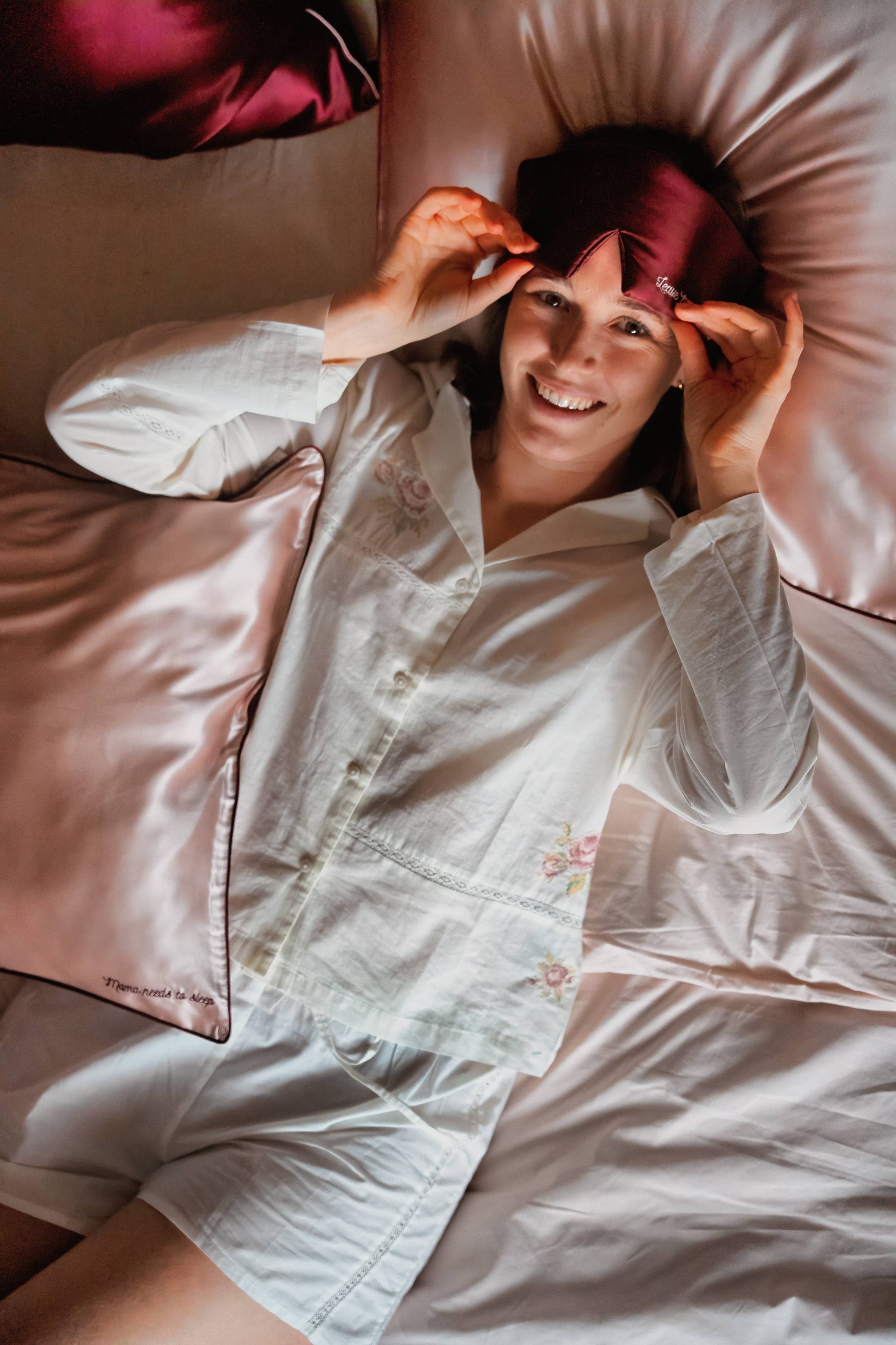 EMILY'S PILLOW - Masque en soie "Edition Limitée"