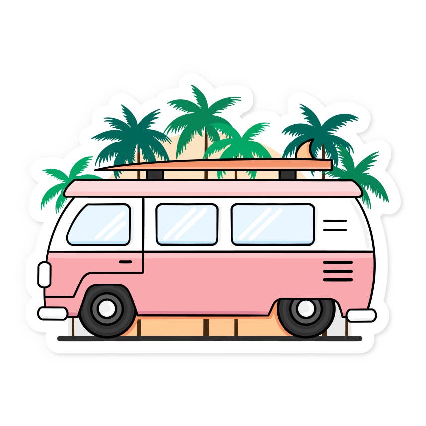 VW Bus – Autocollant | George Genève