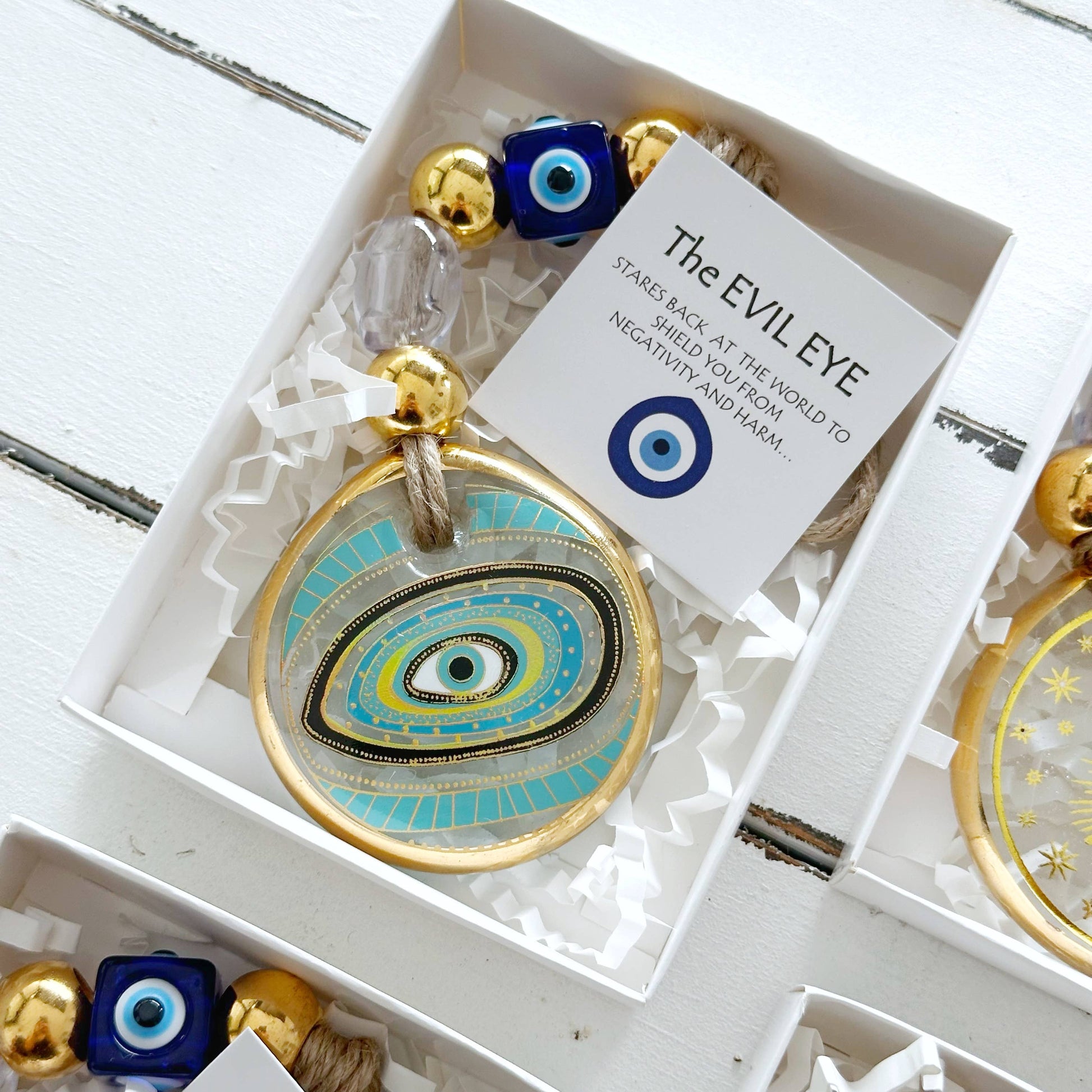 EVILEYE - Oeil en verre peint à la main