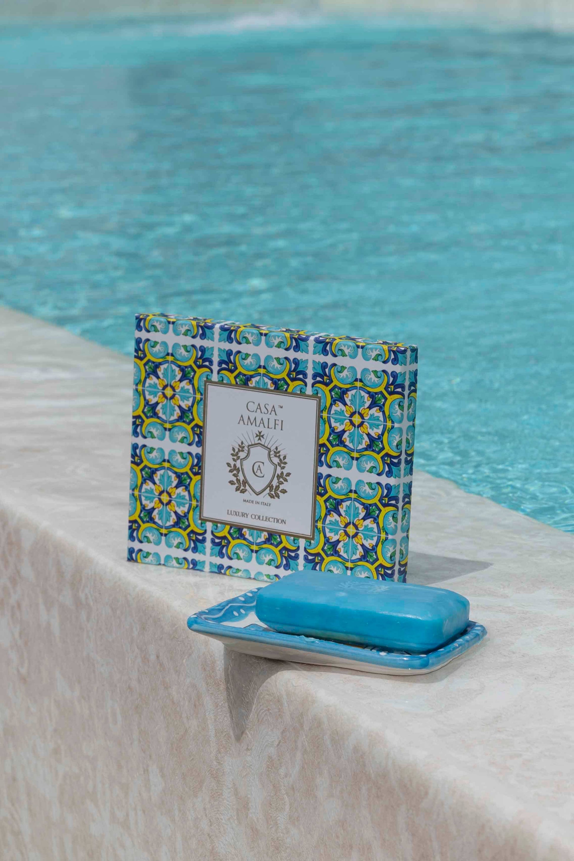 CASA AMALFI - Coffret Savon + Porte Savon