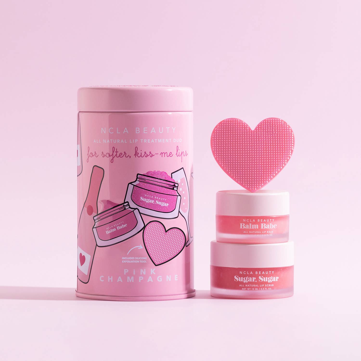 NCLA BEAUTY - Coffret pour les lèvres Pink Champagne