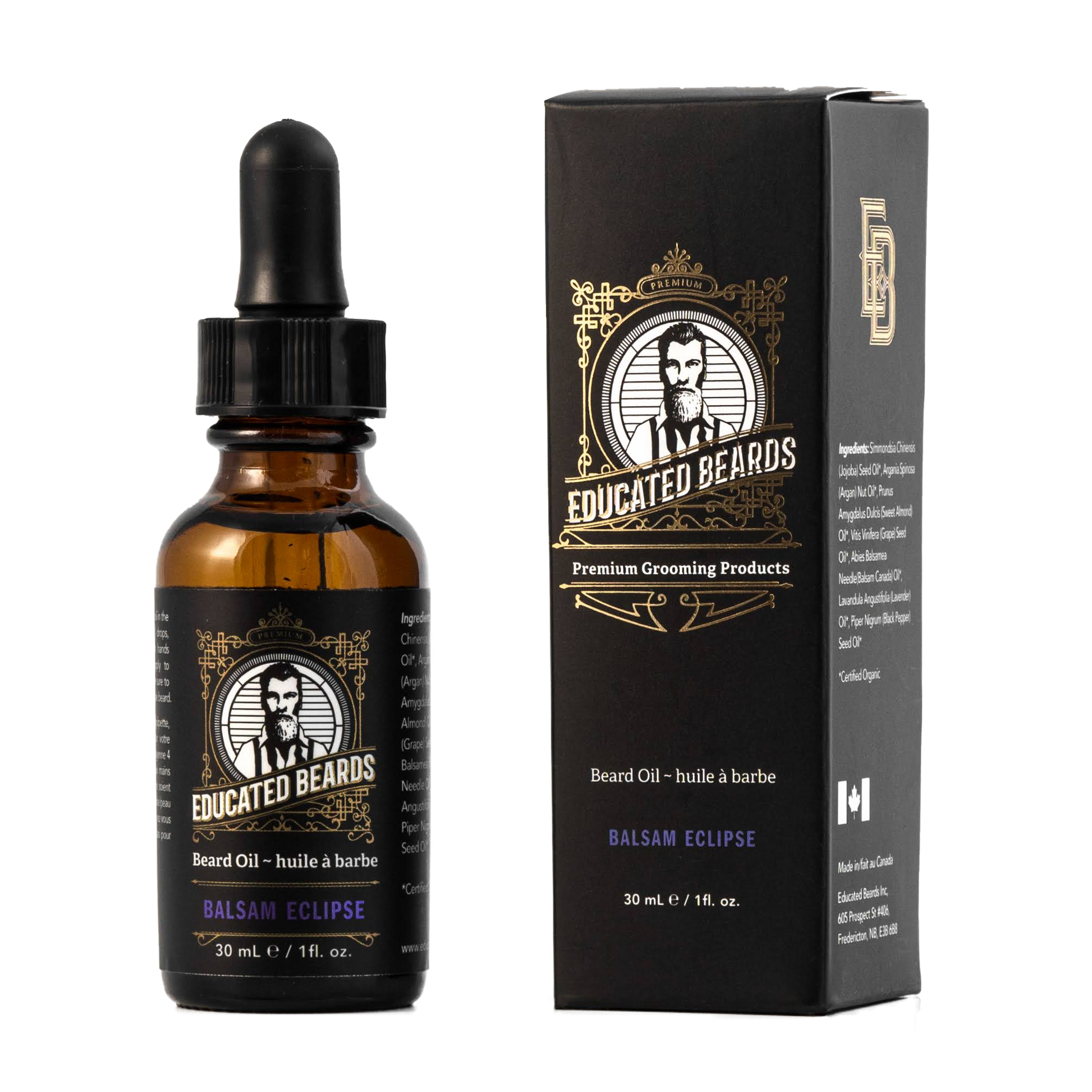 EDUCATED BEARDS - Huile à barbe Balsam Eclipse