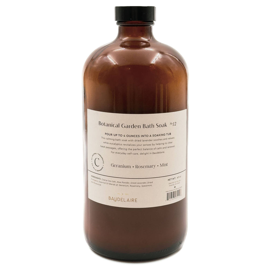 BAUDELAIRE - Sels de Bain Calm – Botanical Garden