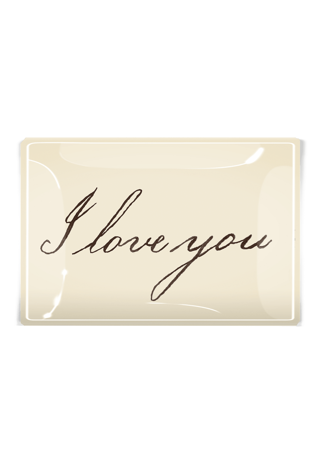 Vide-Poche I Love You Script – BEN'S GARDEN | George Genève