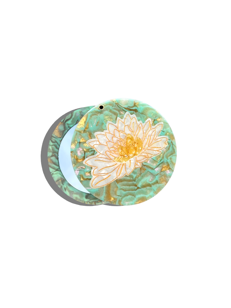 SOLAR ECLIPSE - Compact Mirror Nénuphar