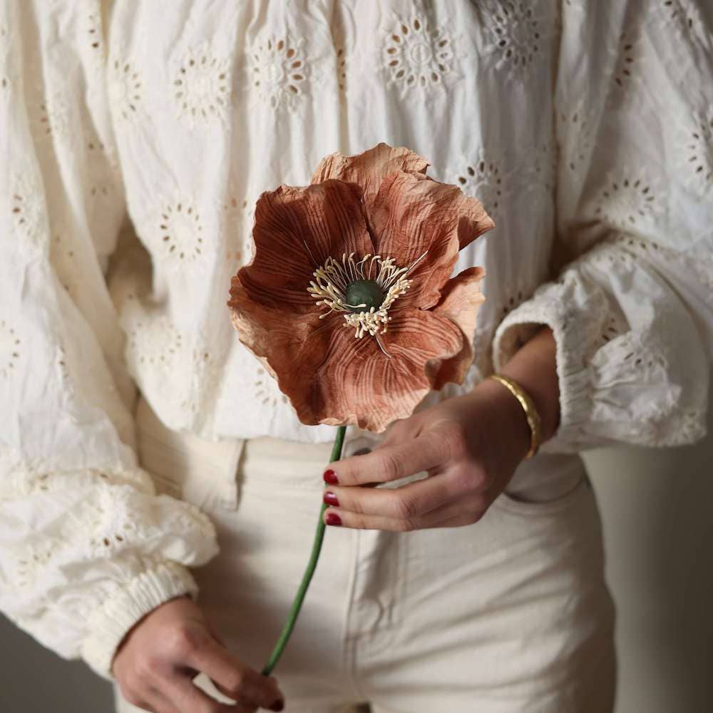 FLOWRETTE - Grand Pavot Beige