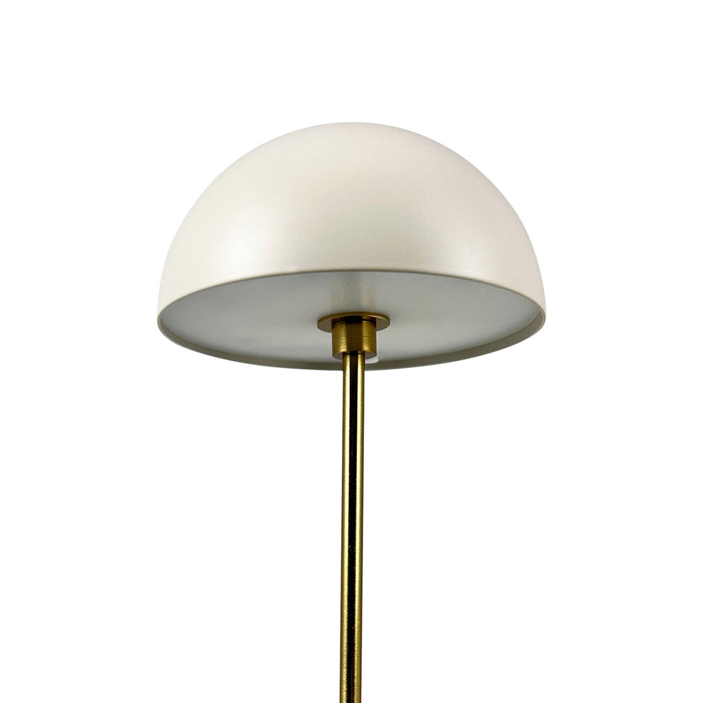 Set de 2 lampes de table ALONG beige/cuivre – vue 2 – Dyberg Larsen | George Genève
