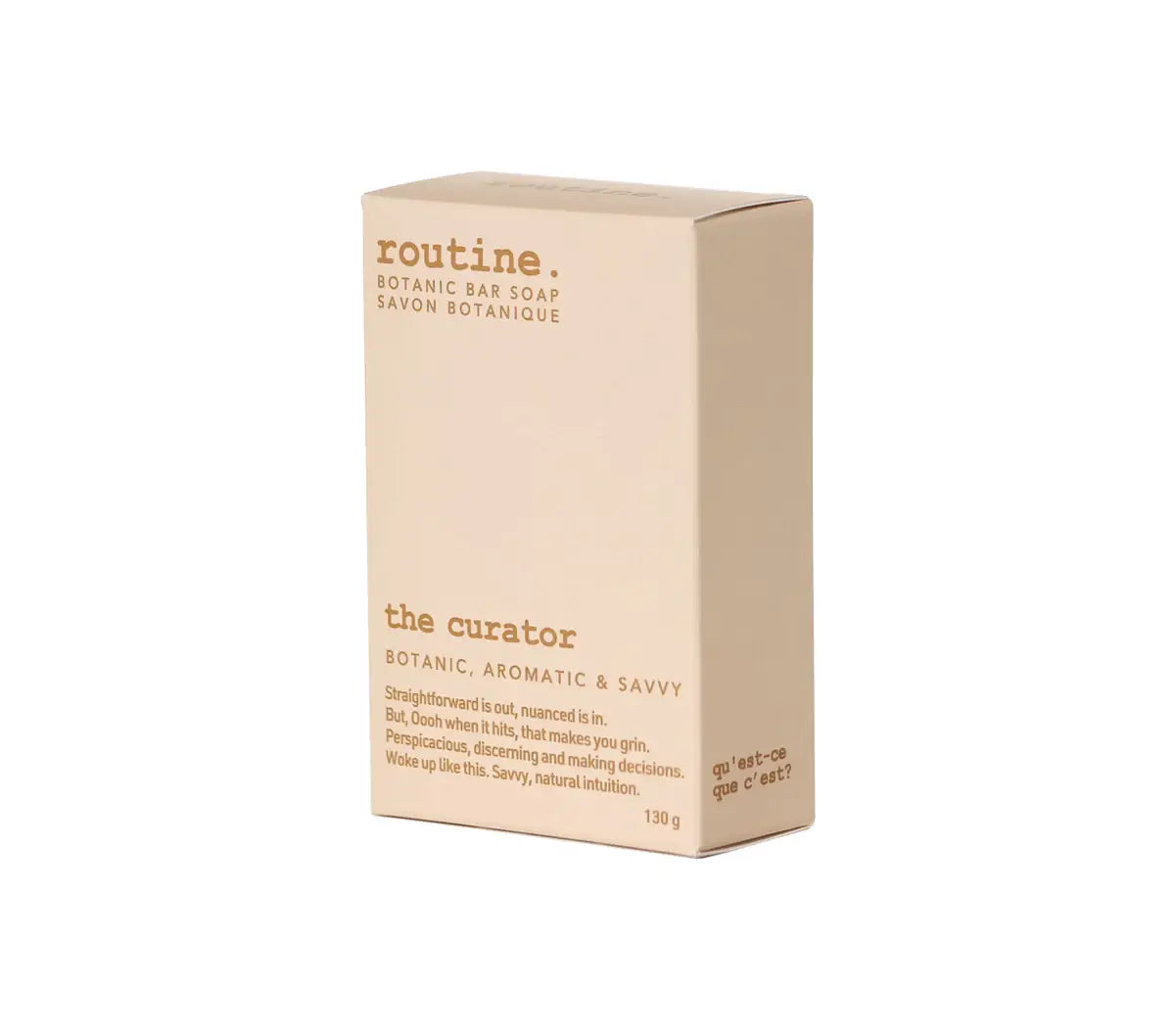 ROUTINE - Savon en barre The Curator