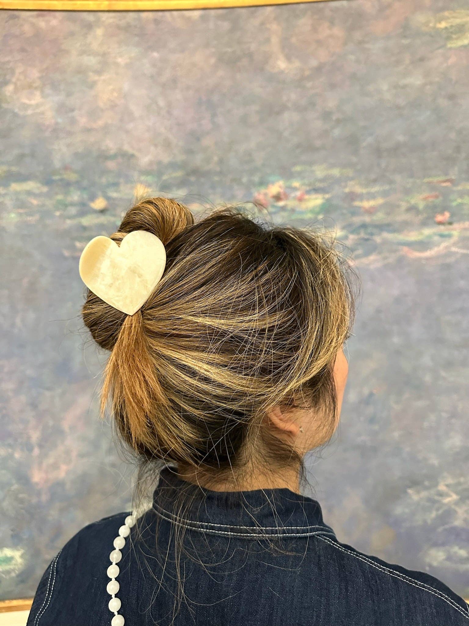 SOLAR ECLIPSE - Pince à cheveux Coeur