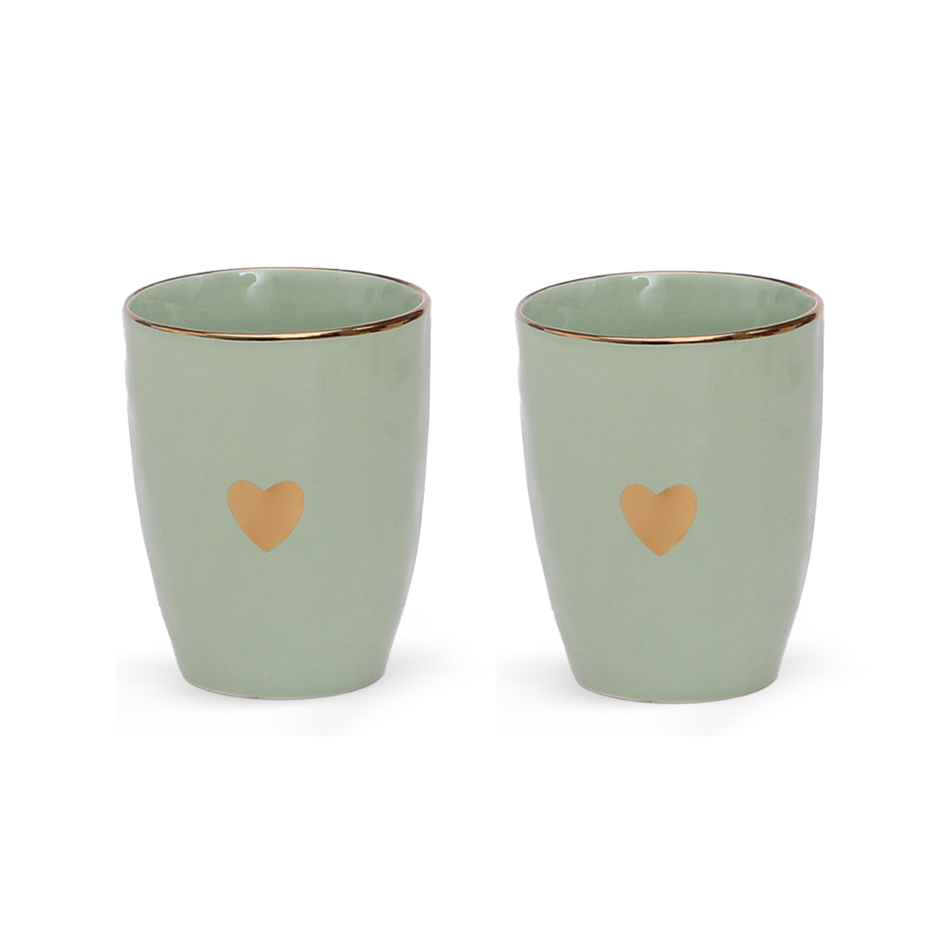 Set de 2 gobelets verts – OPJET PARIS