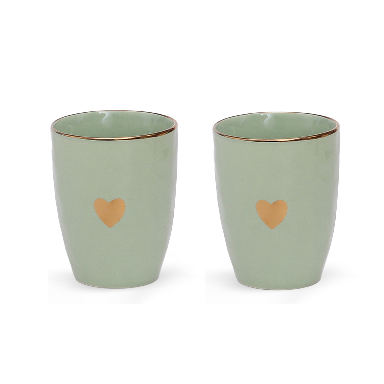Set de 2 gobelets matins calins matcha D8 H10,3cm – Opjet Paris | George Genève