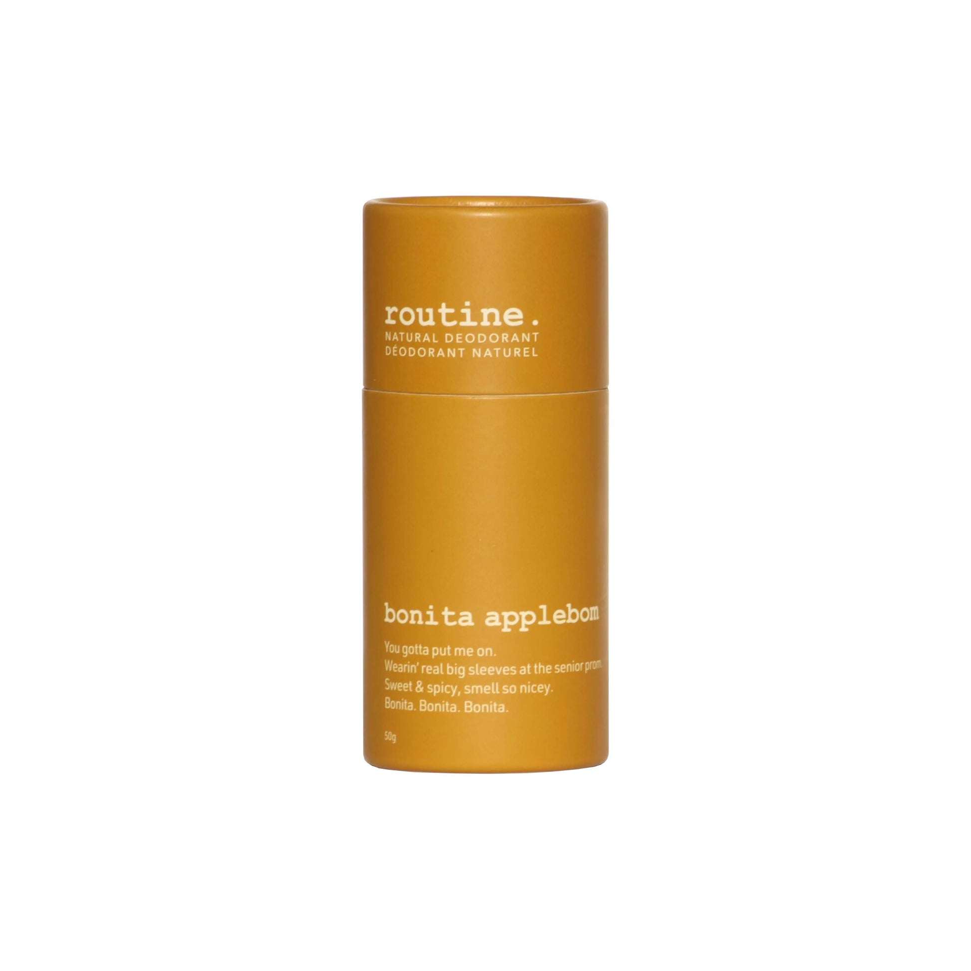 Déodorant stick naturel 50g Bonita Applebom – ROUTINE