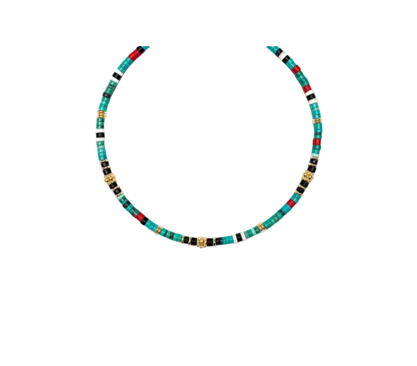 Collier Diego Turquoise – GACHON POTHIER | George Genève
