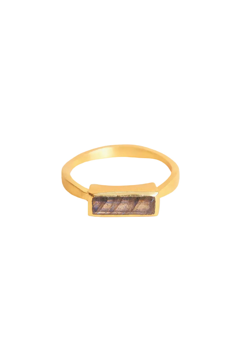 Bague Najla - Labradorite – SHAN SHAN | George Genève