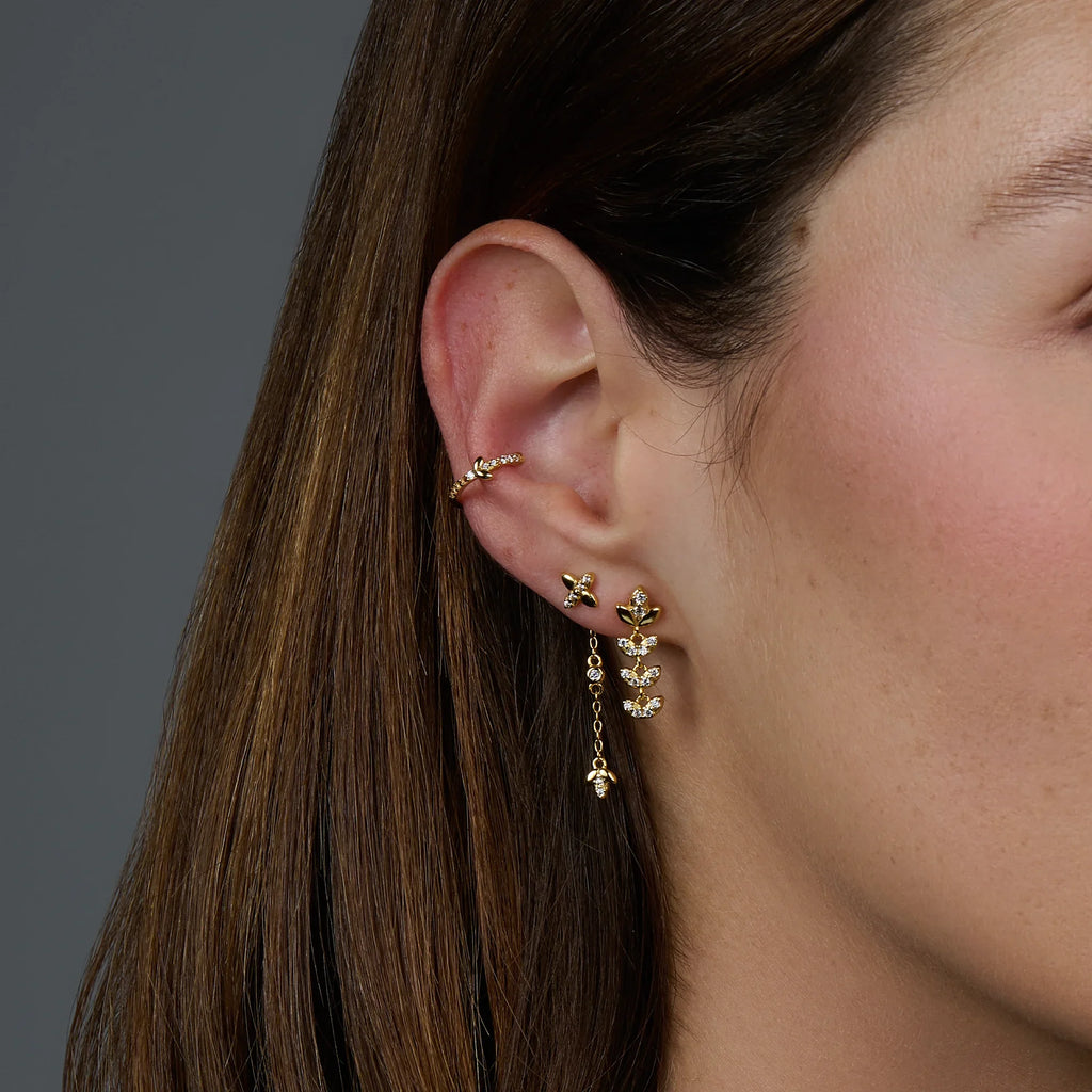 Boucle d'oreille Miami – vue 2 – POHESIA | George Genève