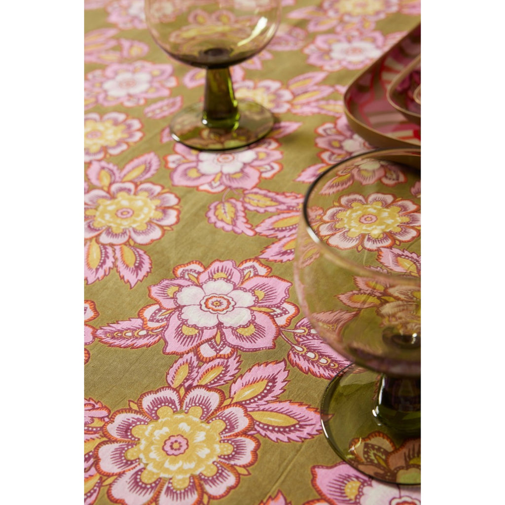 Nappe Jakarta Olive 170x300 cm - Bonheur du Jour