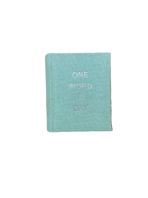 ONE WORD A DAY - Mini Carnet Vert