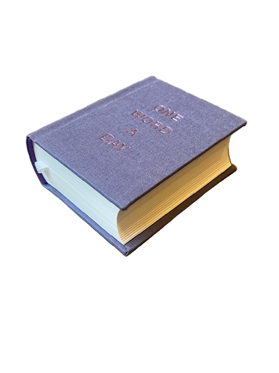 ONE WORD A DAY - Mini Carnet Violet
