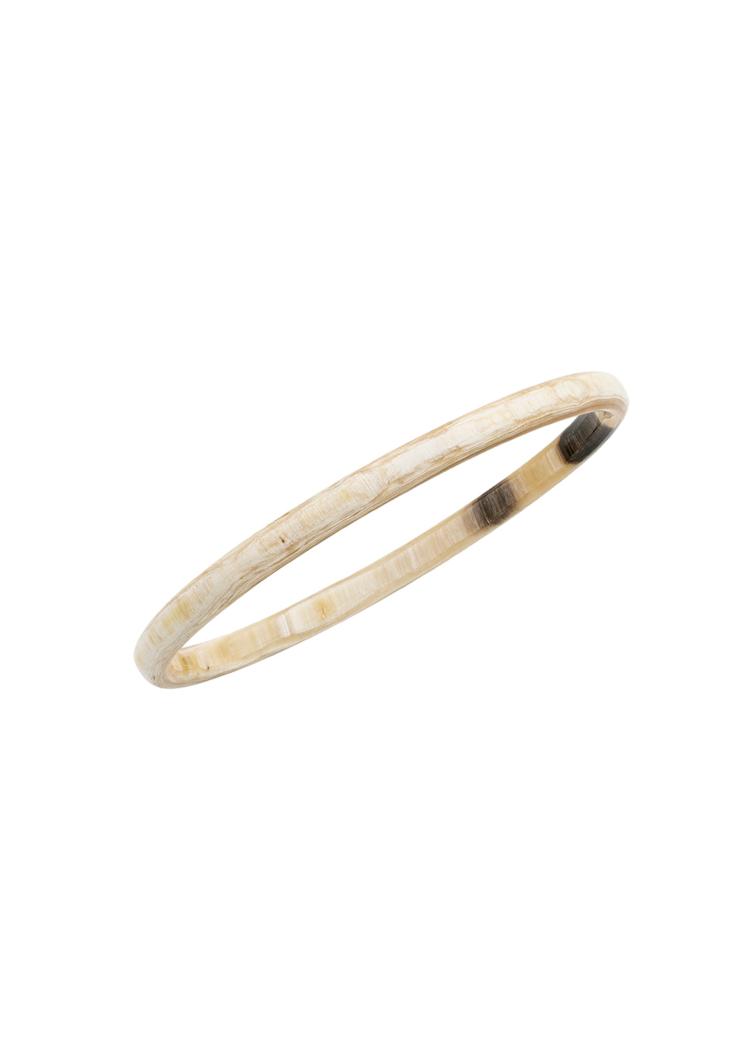 Bracelet Small Ivory Lupita Mya Bay en corne de buffle ivoire - George Genève