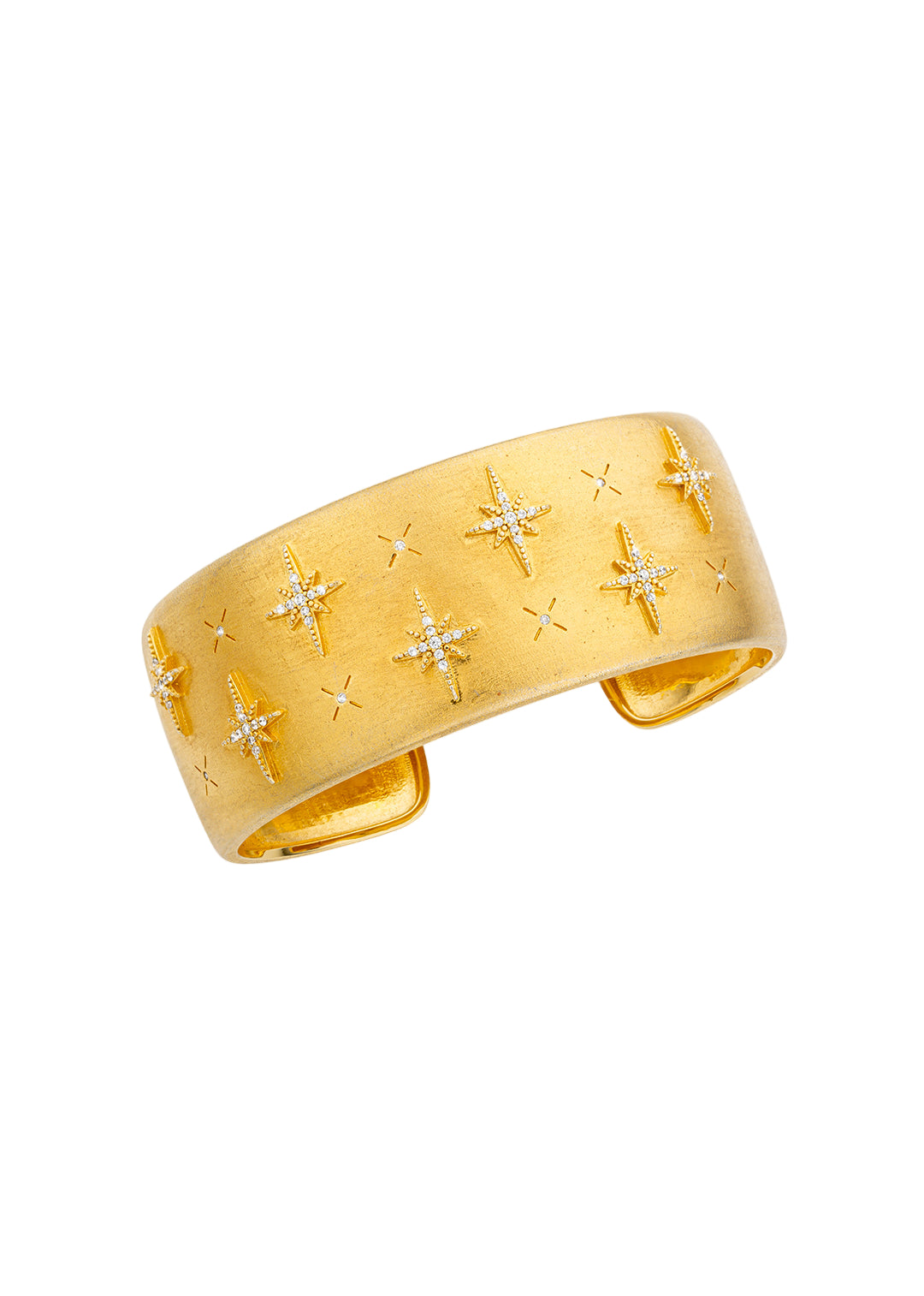 Bracelet Awesome Diwali Cuff Mya Bay plaque or 24 carats - George Genève