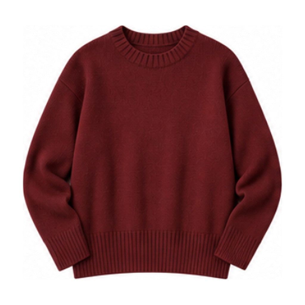 LES TRICOTS DE LEA - Pull Cachemire Bordeaux